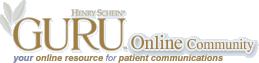 Guru Online Community your online resource for patient communications